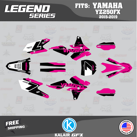 Kalair GFX Graphics Kit for Yamaha YZ250FX (2015-2019) Legend Series Kalair GFX Graphics Kit for Yamaha YZ250FX (2015-2019) Legend Series