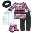 thumbnail image 4 of Sophia's Dress, Leggings, Scarf, Vest, and Boots for 18" Dolls, 4 of 4