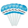 thumbnail image 1 of Menachem Hello My Name Is Cupcake Picks Toppers - Set of 6, 1 of 1
