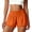 Orange, variant on Aihuaihua Biker Shorts Women Quick Dry 2 in 1 Running High-Split Athletic Short High Waisted Pant with Pocket Tennis Golf Skirt Blue M