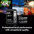thumbnail image 3 of Tarjeta de memoria Lexar LSD64GCB-1667 Professional 1667x 64GB, 3 of 5