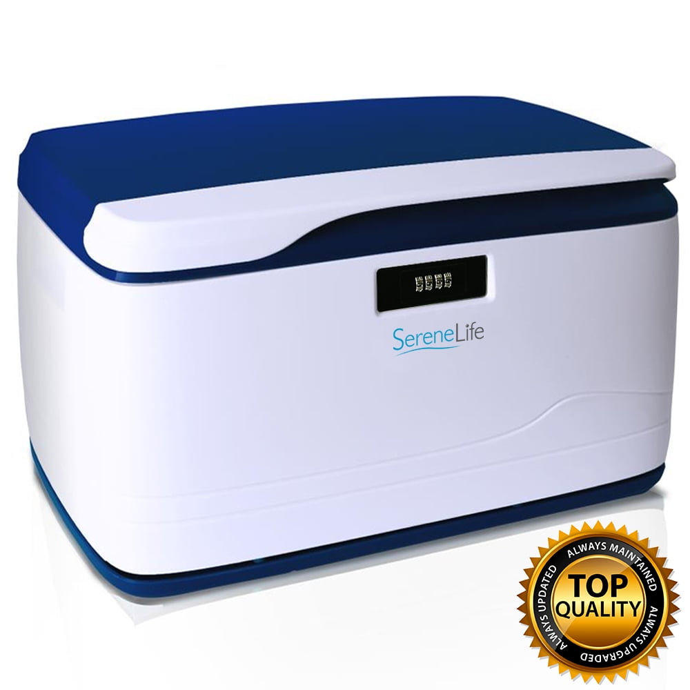 SereneLife SLSBIN10 Locking Storage Container Bin Safety & Security