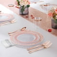 thumbnail image 5 of Paquete de 100 servilletas desechables doradas, servilletas de lino decorativas, servilletas de fiesta suaves y absorbentes, toallas de mano para invitados para baño, cocina, fiesta, cena o evento, 5 of 5