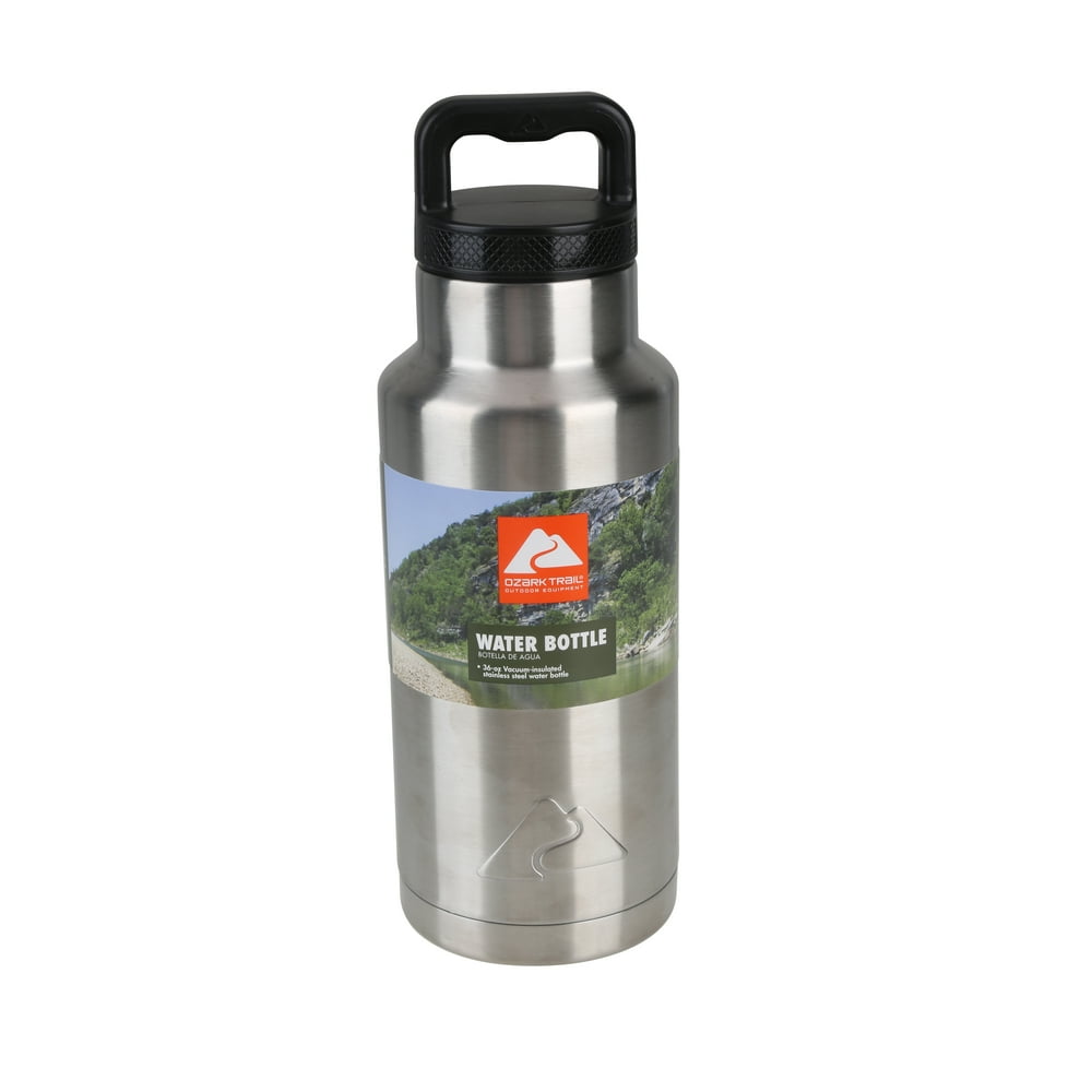 Ozark Trail 36Ounce Double Wall Vacuum Sealed Stainless Steel Water