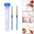 thumbnail image 2 of Guardoinrt Efficient Embroidery Punch Needle Pen Sewing Kit Knitting Tool 2 Pcs Needle 1 Pc Tube 10cm 1Set, 2 of 6