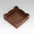 thumbnail image 3 of Base cuadrada tallada en madera de secuoya for decoración del hogar, jarrones, plantas, esculturas y soportes de exhibición., 3 of 7