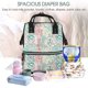 thumbnail image 5 of Fotbe Watercolor Tiger Mochila Maternidad - Lona de Sarga Impermeable, Mochila de Pañales de Gran Capacidad con Múltiples Bolsillos y Correas Ajustables, 5 of 6