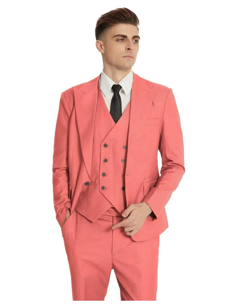 Linen Suits for Men Casual Wedding Suits Men Piece Suits