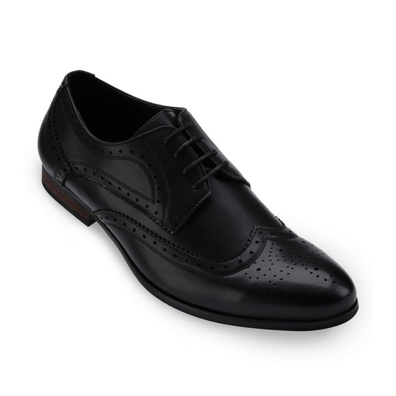 Gallery Seven Fine Detail Wingtip Oxford Shoes for Men