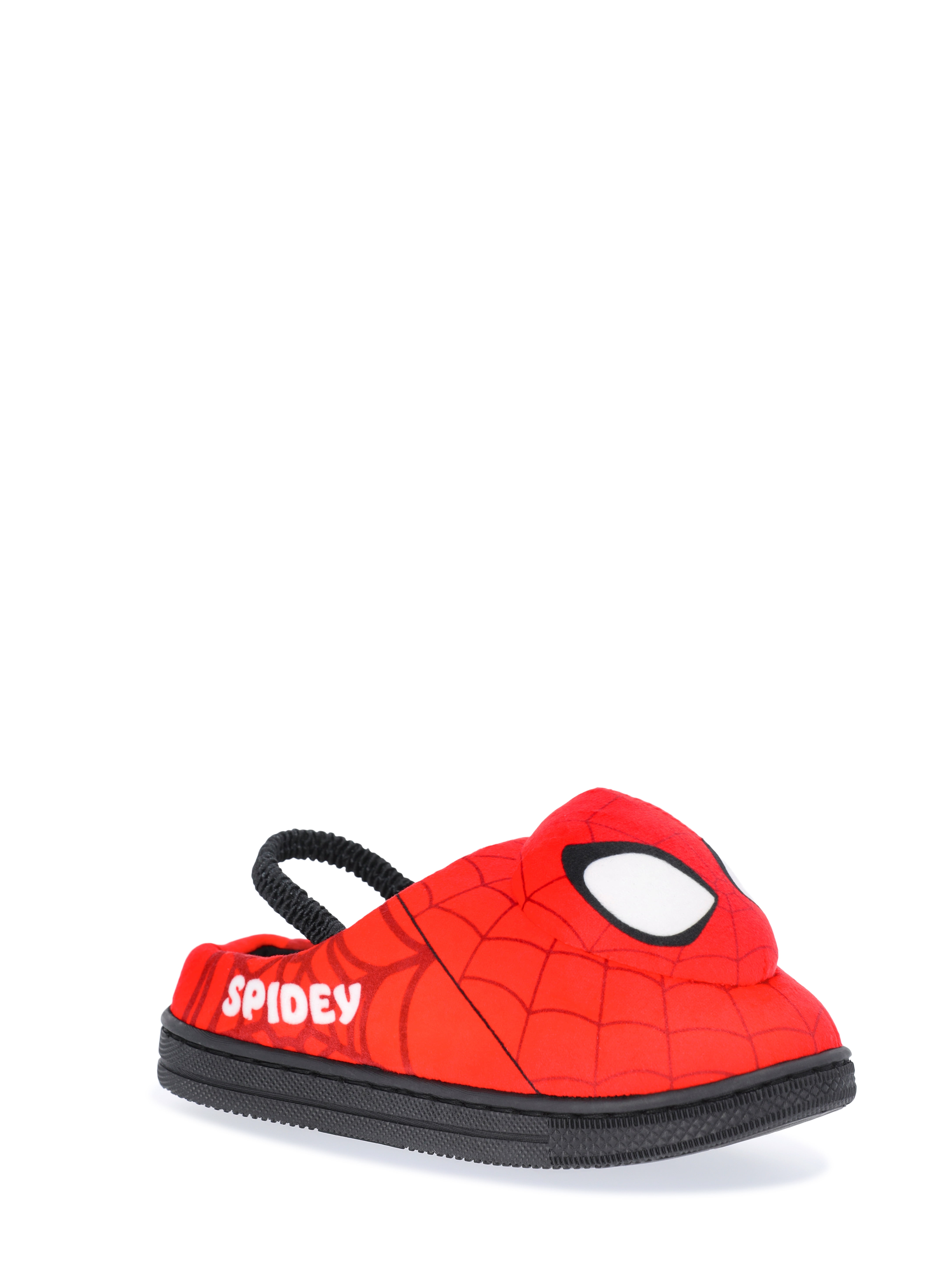 Spidey and Friends Toddler Boys' 3D Character Slippers with Back Strap
