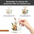 thumbnail image 4 of Clearance Items Easter Bunny and Egg 3D Acrylic Desktop Tabletop Decoration, Skeleton Ornament for Holiday, Perfect for Easter Spring Party, Home Decor & Tabletop Display, 4 of 9