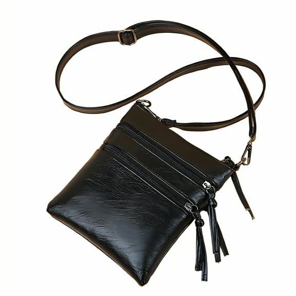 GASTROPOD Crossbody Bags for Women Medium Size,Premium Medium Purses for Women,Fashionable Womens Purses,Black