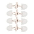 thumbnail image 3 of 4 botones de alternancia para abrigos, accesorios, botones sencillos para prendas de vestir, de cuero sintético, prácticos. Blanco, 3 of 9