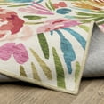 thumbnail image 2 of Style Haven  Flores Bouquet Beige/Pink Indoor-Outdoor Washable Rug 7'6" x 10', 2 of 5