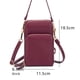 thumbnail image 2 of Monedero pequeño tipo bandolera con cremallera para teléfono móvil, minicartera de hombro, cartera para teléfono inteligente con ranuras para tarjetas de crédito, 2 of 5