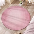 thumbnail image 5 of SIXHOME 6ft Round Rugs for Living Room Machine Washable Abstract Gradient Area Rug Ultra Soft Neutral Carpet for Bedroom Dining Room Office Playroom Modern Home Decor Non Slip Pink, 5 of 8