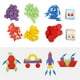 thumbnail image 1 of 155 Uds. Tangram de madera con forma geométrica, bloques de construcción para niños, rompecabezas, juguete para juego educativo, 1 of 7