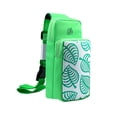 thumbnail image 1 of Inteprter Para Estuche de transporte Consola de juegos Bolsa de viaje Bolsa cruzada en el pecho Videojuegos y accesorios Verde, 1 of 6