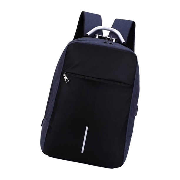 Mochila de viaje para portátil, transpirable, ligera, para la universidad, para mujer y hombre. Azul