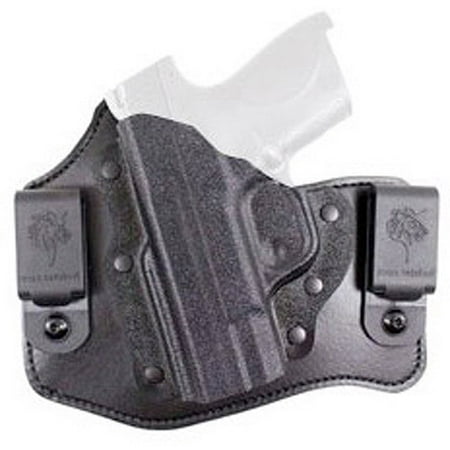 Desantis Intruder Inside The Pant Holster fits Sig P229/P229R/P229DAK/P220/P220R, Right Hand, Black, Leather and Kydex
