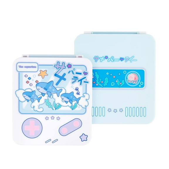 GeekShare Portable Switch Game Card Case Game Holder 12 Game Card Slots Card Cartridge Storage Box - Shark Party