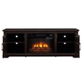 thumbnail image 6 of Adjustable Shelves & 6 Cable Cutouts - Realistic Fireplace with Remote - Home TV Setup - Easy Cable Management, 6 of 6
