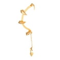 thumbnail image 3 of 2x Pendientes Góticos Ear Cuffs Pendientes Joyería Regalos Sofisticados Hermoso para Mujeres Pendiente Envoltura de Oreja de Cartílago para 2 piezas, 3 of 8