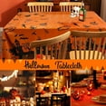 thumbnail image 2 of LYU Halloween Tablecloth Eye-catching Horrible Washable Waterproof Stain-resistant Decoration Rectangular Halloween Blood Handprints Table Cover Horror Props for Party, 2 of 8