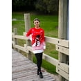 thumbnail image 6 of Socal Look Women's Ugly Christmas Sweater Dress – Long Sleeve Acrylic Crew Neck Pullover, S, 6 of 9
