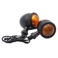 thumbnail image 3 of Señales De Giro De Motocicleta 12V lente ámbar Retro motocicleta intermitente lámpara indicadora luces intermitentes 1 par Sywqhk Accesorios para autos y motos, 3 of 9
