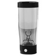 thumbnail image 1 of Inteprter Taza mezcladora Botella mezcladora PC Tamaño compacto Funcionamiento con Accesorios para exteriores Taza agitadora Suministros para Juegos de servir café y té Negro Inteprter HA083290-02B, 1 of 6