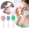 thumbnail image 5 of Face Scrubber Mannual Facial Deep Cleaning Brush Makeup Removal Blackhead Pore Exfoliating Tool, 5 of 5