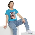 thumbnail image 6 of Ayanna's Anime"Yumi" Short Sleeve Shirt (Turquoise), 6 of 7