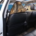 thumbnail image 4 of Garronmavis 1 PC Waterproof Front Car Seat Towel Cover, Stain and Sweat Resistant Non-Slip Universal Fit Seat Protector, for Cars SUV Trucks Van, Ideal for Gym Workout Beach Hiking Trips, 4 of 8