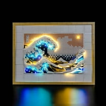 ‌LED Light Compatible with Legos 31208 Building Set, LED Light Kit for Legos 31208 Surfing Building Toy, Decoration Lights, No Building Model Kit