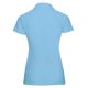 thumbnail image 2 of Jerzees- Polo de manga corta de colores resistente para mujer (Azul cielo), 2 of 2