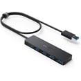 thumbnail image 1 of Hub USB Anker de transferencia de datos de 4 puertos USB 3.0 de 5 Gbps para MacBook, 1 of 3