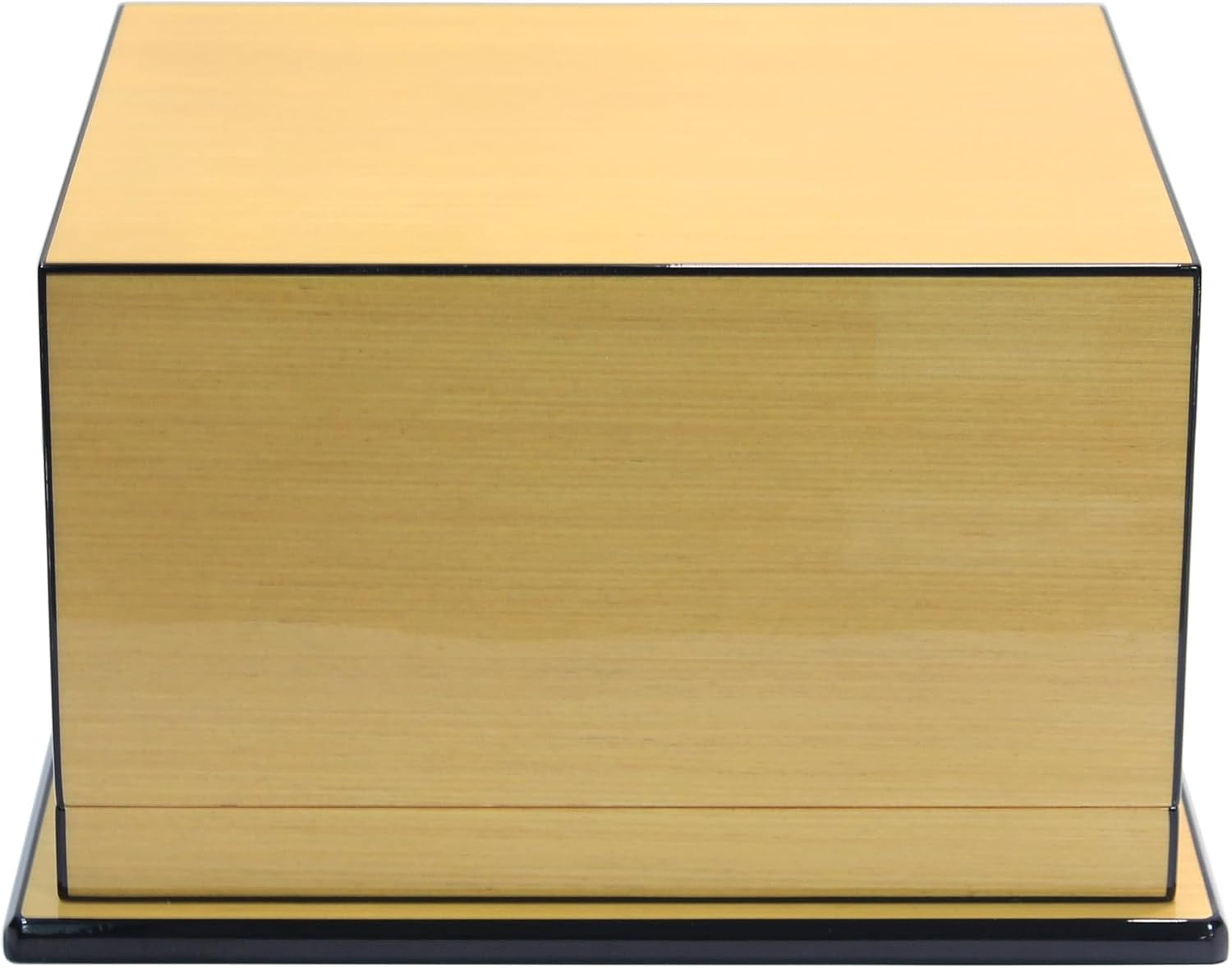 Prestige Import Group Elevate Lacquer Humidor w/ Articulating Multi-Tier Tray System - Capacity: Holds up to 150 Cigars - Pear Wood Finish