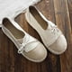 thumbnail image 4 of Amzcrzy Zapatos de mujer,Zapatos de mujer,Zapatillas de mujer, Mocasines informales vintage de punta redonda para mujer, sin cordones, para uso diario Sandalias Mujer Zapatillas De Casa, 4 of 5