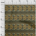 thumbnail image 1 of oneOone Georgette Viscose Fabric Argyle Flame Stitch Print Sewing Fabric BTY 42 Inch Wide, 1 of 3