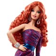 thumbnail image 3 of Muñeca Barbie Redhead Glam con soporte y certificado, 3 of 7