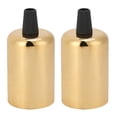 thumbnail image 3 of 2Pcs Retro Style E27 Ceiling Light Lamp Holder Base DIY Lighting Fitting Light Accessories, 3 of 8