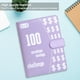 thumbnail image 3 of (Combinación A+B) Reto Pareja 100 Días para Ahorrar Dinero Cuaderno Sueltas para Ahorrar Dinero (Morado Sin Candado) Morado (25 Film Cuadriculado + 1 Pegatina), 3 of 9