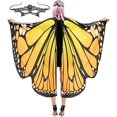 thumbnail image 1 of Disfraz de alas de mariposa para adulto, capa de mariposa de Halloween Sincero Electrónica, 1 of 5