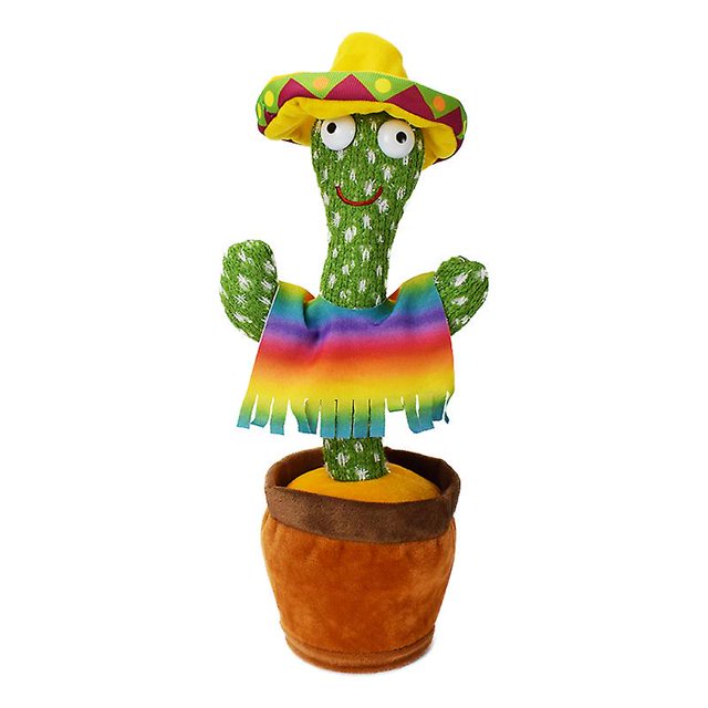 Cactus bailarín, juguete de cactus que habla repite lo que dices Sincero Hogar