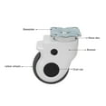 thumbnail image 3 of Caster Wheel, Rotation 3 Inch Swivel Caster Heavy Duty  for Home for Equipment, 3 of 7