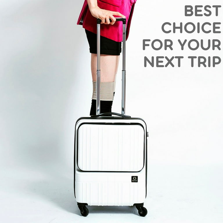 J World Cue Polycarbonate Carry On Black