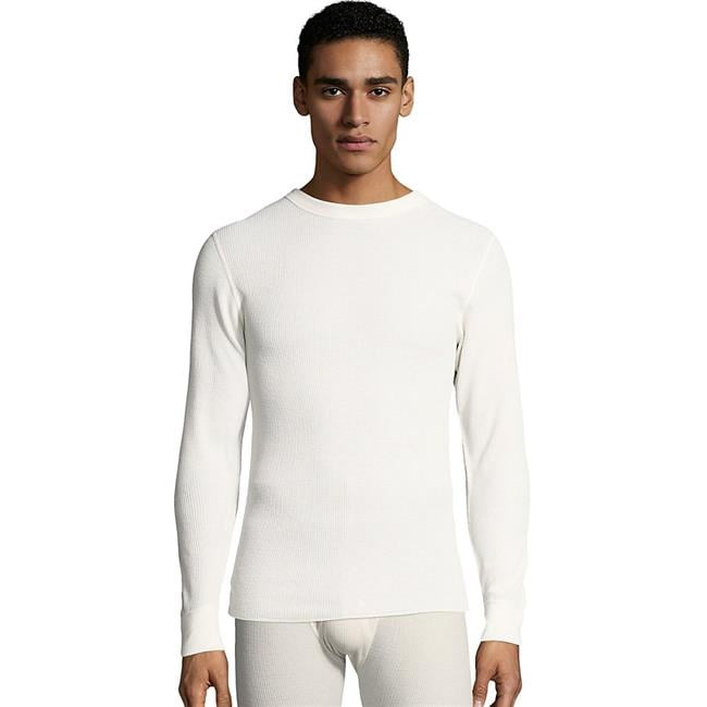 hanes waffle t relaxed fit