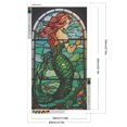 thumbnail image 2 of Pintura de diamante 5D DIY Taladro redondo completo Vidrieras Sirena Kit Decoración (sz4410), 2 of 9