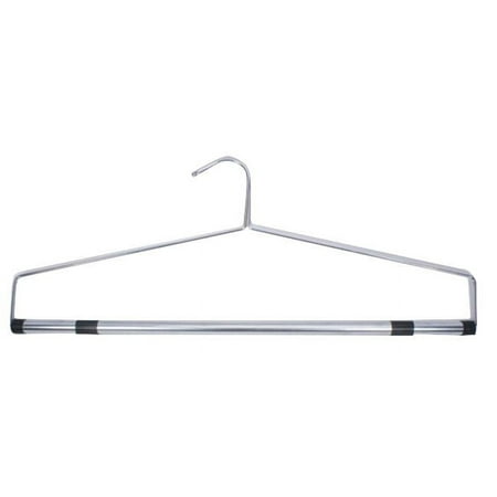 NAHANCO 22"W Bedspread Hanger, Chrome (Pack of 12)